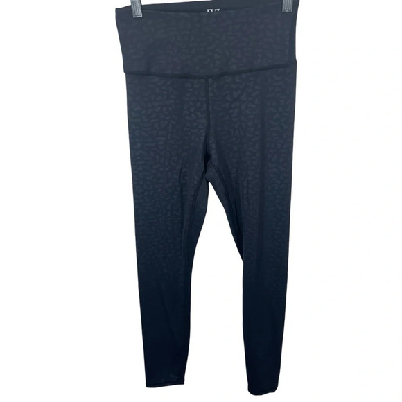 IVL Collective Chi Chi Active Black Leopard Leggings womens size 4 - Picture 2 of 10